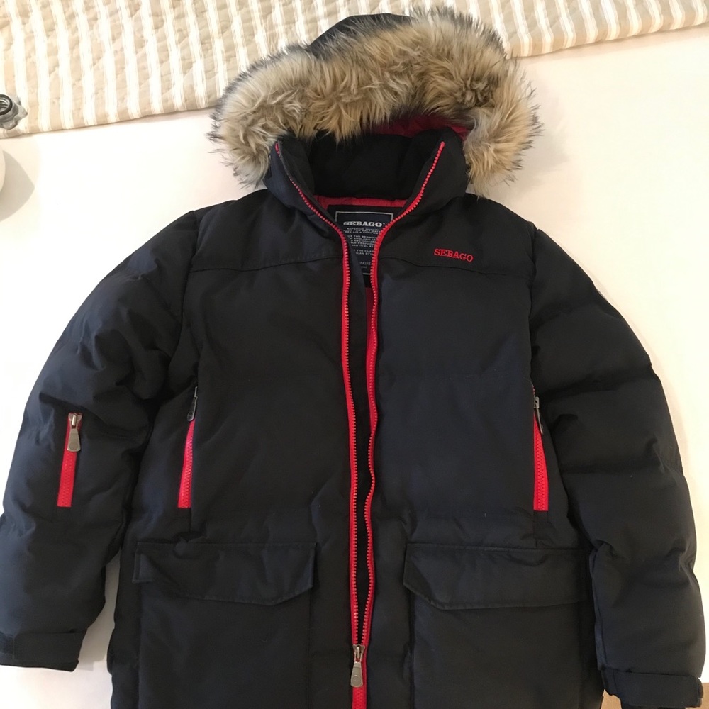 Sebago winter parka coat